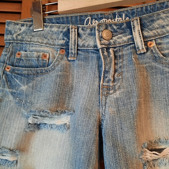 Aeropostale Boyfriend Jean Shorts - Picture 3 of 8